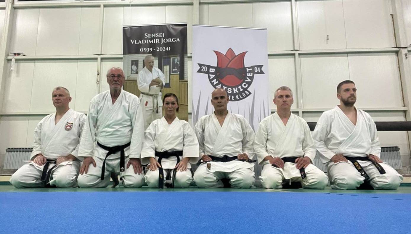 učesnici karate seminara